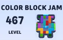 Color Block Jam Level 467 Solution Guide image