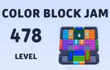 Color Block Jam Level 478 Solution Walkthrough image