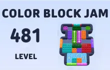 Color Block Jam Level 481 Walkthrough image