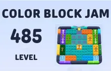 Color Block Jam Level 485 Guides and Tips image