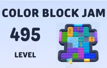 Color Block Jam Level 495 Guide & Tips image