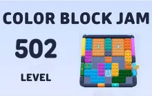 Color Block Jam Level 502 Walkthrough image