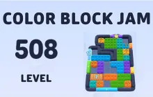 How to Beat Color Block Jam Level 508 image