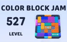Color Block Jam Level 527 Walkthrough image