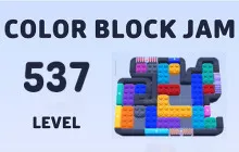 Color Block Jam Level 537 Guide image
