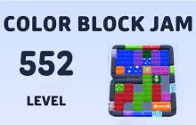 Color Block Jam Level 552 Walkthrough image