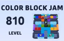 Color Block Jam Level 810 Walkthrough – Multi-Key Puzzle Guide & Sliding Block Strategies image