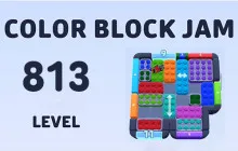 Color Block Jam Level 813 Walkthrough – Detailed Guide & Smart Block Sliding Tutorial image