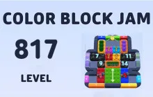 Color Block Jam Level 817 Walkthrough image