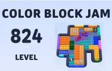 Color Block Jam Level 824 image