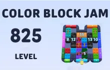 Color Block Jam Level 825 Walkthrough image
