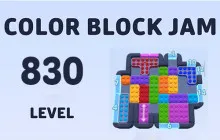 Color Block Jam Level 830 Walkthrough image
