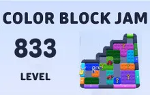 Color Block Jam Level 833 Walkthrough image