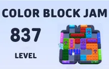 Color Block Jam Level 837 Puzzle Walkthrough & Unlock Strategy image