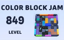 How to Solve Color Block Jam Level 849 image