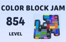 Color Block Jam Level 854 image