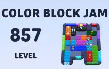Color Block Jam Level 857 Puzzle Guide & Key Unlock Strategy image