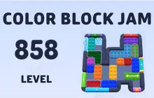 Color Block Jam Level 858 image