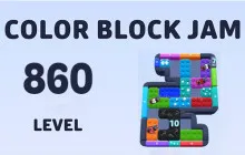 Color Block Jam Level 860 Walkthrough image
