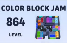 Color Block Jam Level 864 Walkthrough image