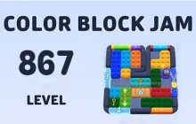 Color Block Jam Level 867 Walkthrough & Guide image