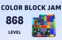 Color Block Jam Level 868 Walkthrough image