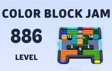 Color Block Jam Level 886 image