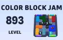 How to Beat Color Block Jam Level 893 image