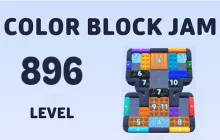 Color Block Jam Level 896 Walkthrough image