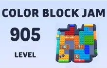 How to Bypass Color Block Jam Level 905 image