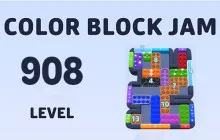Color Block Jam Level 908 image