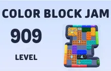 Color Block Jam Level 909 Walkthrough image