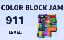Guide for Solving Color Block Jam Level 911 image