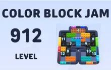 Color Block Jam Level 912 Walkthrough image