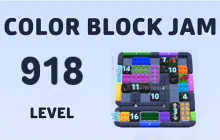 Color Block Jam Level 918 Complete Puzzle Guide image